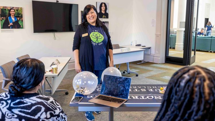 Librarian Tara Kenjockety cultivates connections to foster student success