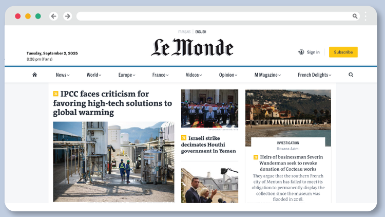 Featured Resource: Le Monde